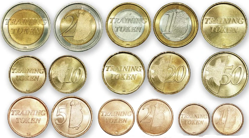 Euro Training Tokens - Serie Completa