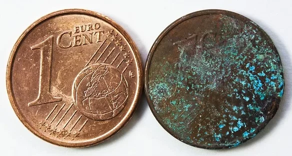 Eurozona - 1 Céntimo - Comparación Sin Oxidar vs Oxidado