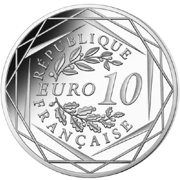 Francia - 10 Euros 2020 - Charles de Gaulle - Reverso