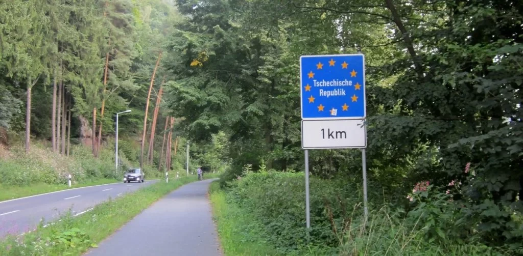 Frontera Chequia - Alemania