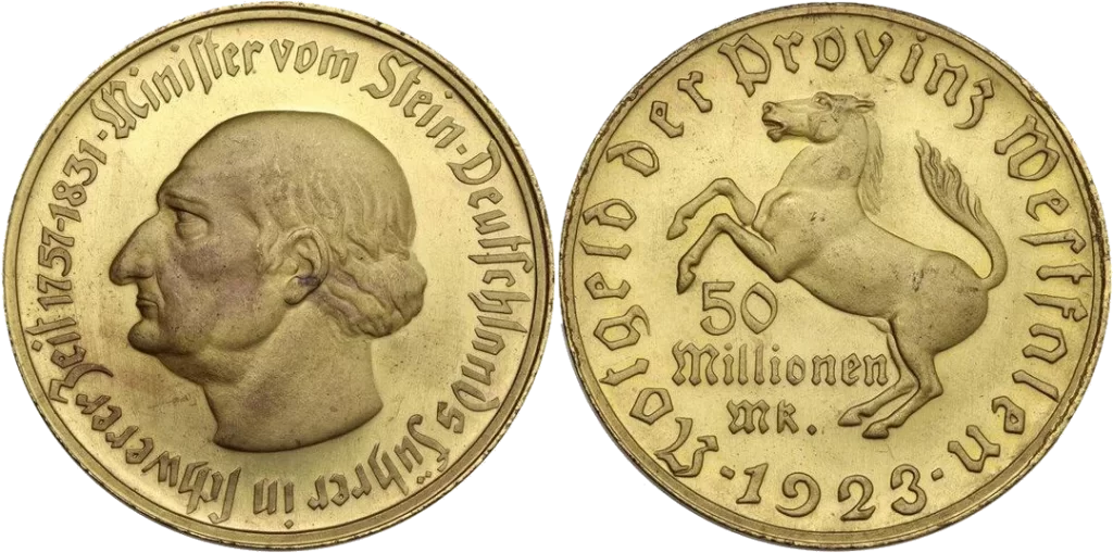 Germany - Westphalen - 10000 Marks 1923 - Notgeld