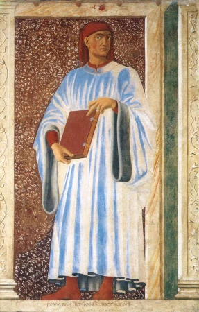 Giovanni Boccaccio, por Andrea del Castagno