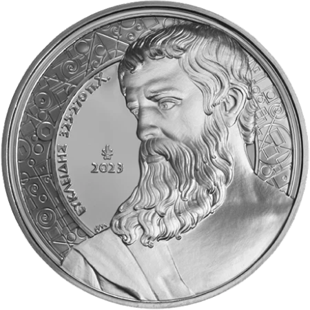 Grecia - 10 Euros 2023 - Euclides - Reverso