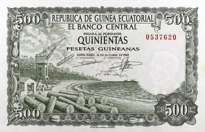 Guinea Ecuatorial - 500 Pesetas 1969