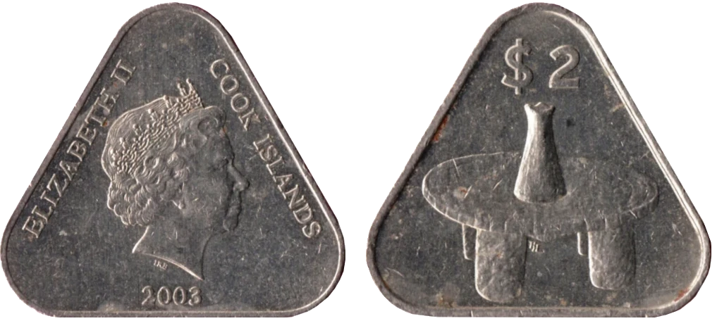Islas Cook - 2 Dólares 2003