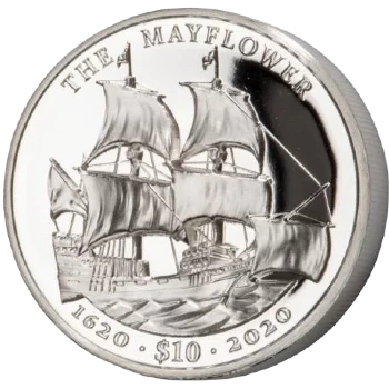 Islas Vírgenes Británicas - 10 Dólares 2020 - Mayflower - Anverso