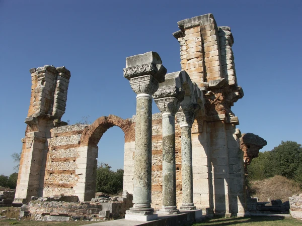 La Basílica B del Yacimiento Arqueológico de Filipos