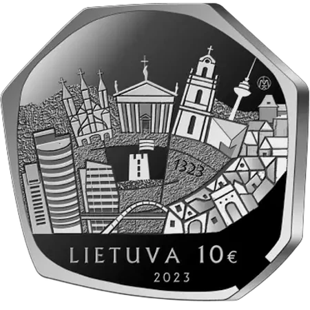 Lituania - 10 Euros 2023 - Vilna - Anverso