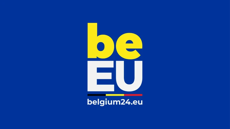 Logo de la Presidencia Belga del Consejo de la Unión Europea 2024
