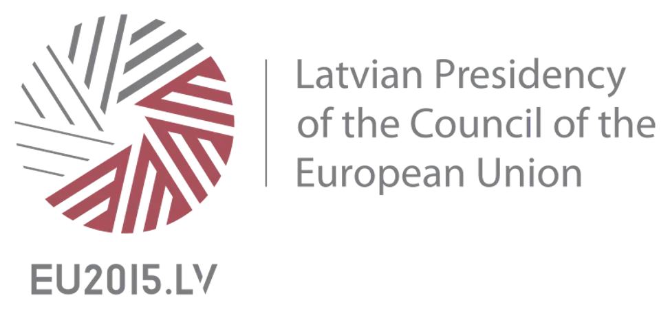 Logo de la Presidencia Letona del Consejo de la Unión Europea 2015