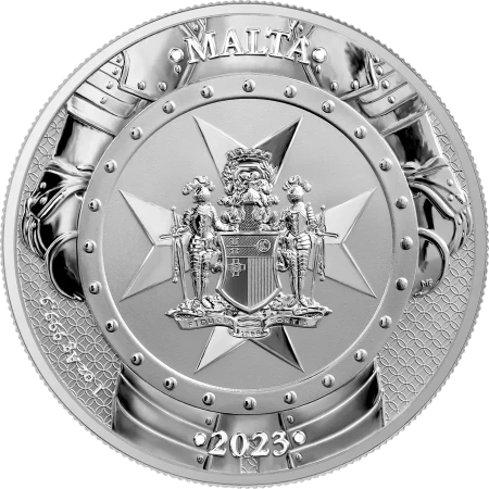 Malta - 5 Euros 2023 - Caballeros de la Orden de Malta - Anverso