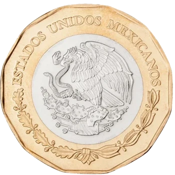 México - 20 Pesos 2021 - Tenochtitlán - Reverso