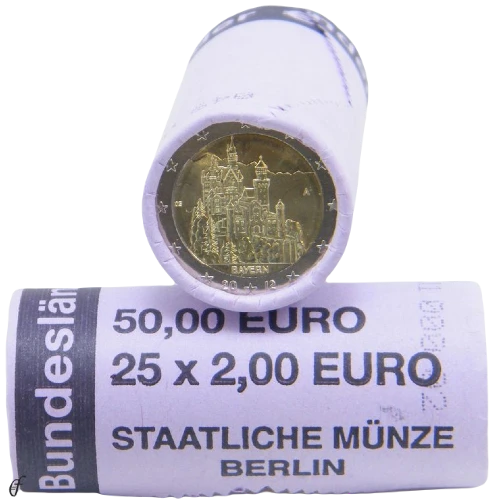 Moneda de 2 Euros Conmemorativos de Alemania 2012 - Bayern - Rollo - Foto 1