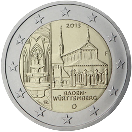 Moneda de 2 Euros Conmemorativos de Alemania 2013 - Baden-Württemberg