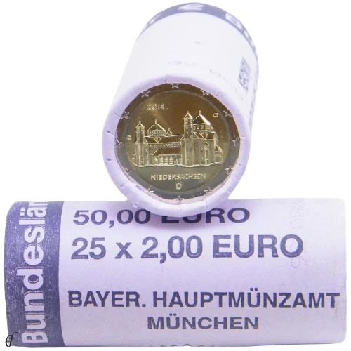 Moneda de 2 Euros Conmemorativos de Alemania 2014 - Niedersachsen - Rollo - Foto 1