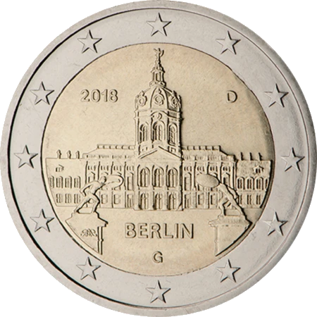Moneda de 2 Euros Conmemorativos de Alemania 2018 - Berlín