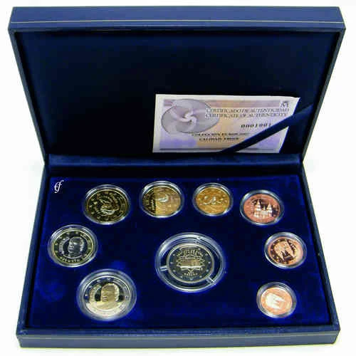 Moneda de 2 Euros Conmemorativos de España 2007 - Tratado de Roma - Estuche Anual Proof - Foto 1