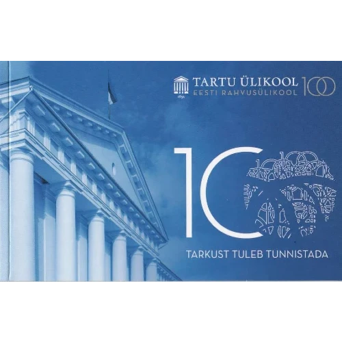 Moneda de 2 Euros Conmemorativos de Estonia 2019 - Universidad de Tartu - Coincard - Foto 1