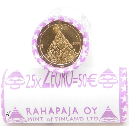 Moneda de 2 Euros Conmemorativos de Finlandia 2009 - Dieta de Porvoo - Rollo - Foto 1