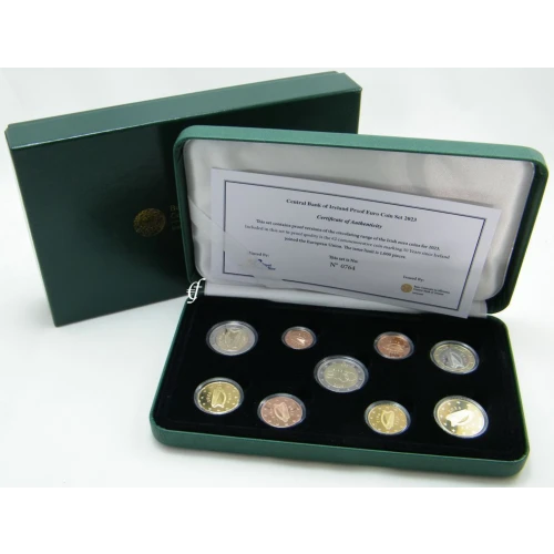 Moneda de 2 Euros Conmemorativos de Irlanda 2023 - 50 Años de Membresía en la Unión Europea - Estuche Anual Proof - Foto 1