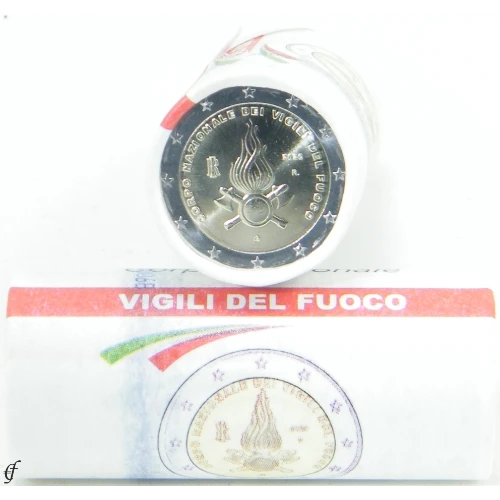 Moneda de 2 Euros Conmemorativos de Italia 2020 - Corpo Nazionale dei Vigili del Fuoco - Rollo Conmemorativo - Foto 1