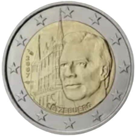 Moneda de 2 Euros Conmemorativos de Luxemburgo 2007 - Palacio Gran Ducal