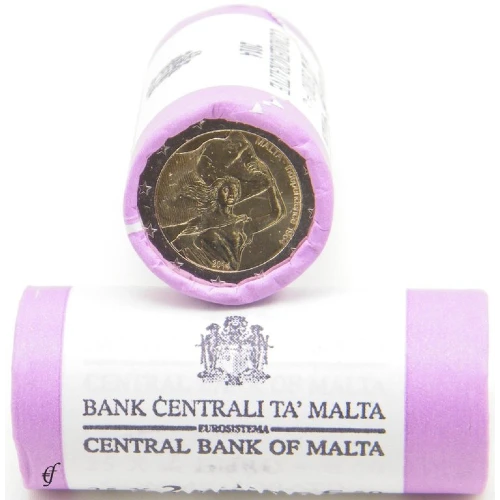 Moneda de 2 Euros Conmemorativos de Malta 2014 - Independencia en 1964 - Rollo - Foto 1