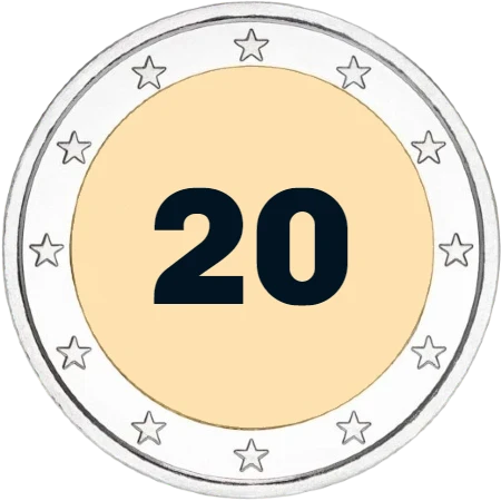 Monedas de 2 Euros Conmemorativos de 2020