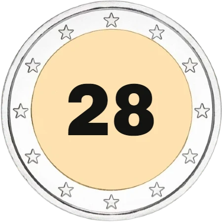 Monedas de 2 Euros Conmemorativos de 2028