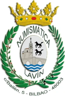 Numismática Lavín - Logo