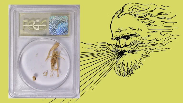 Are PCGS holders airtight? No, and we know it thanks to a cricket