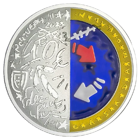 Portugal - 10 Euros 2023 - Bordalo II - Anverso