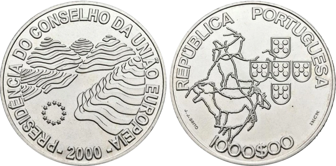 Portugal - 1000 Escudos 2000 - Presidencia Portuguesa del Consejo de la Unión Europea