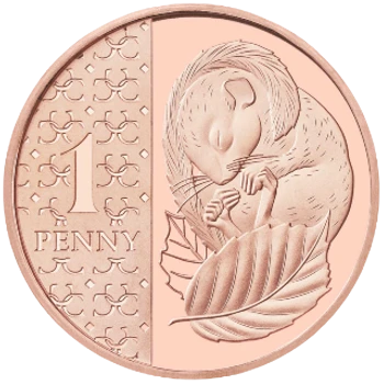 Reino Unido - 1 Penny 2023 - Reverso