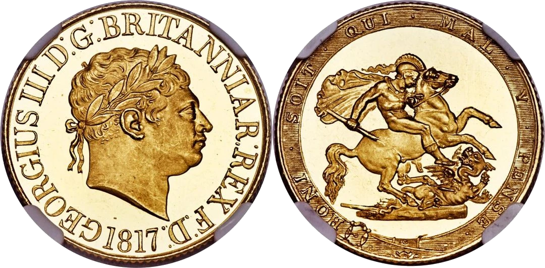 Reino Unido - 1 Soberano 1817