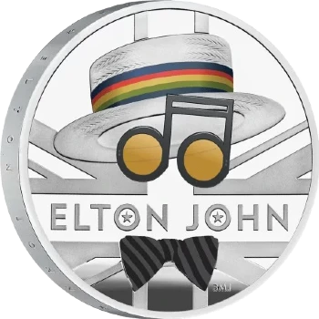 Reino Unido - 2 Libras 2020 - Elton John - Anverso