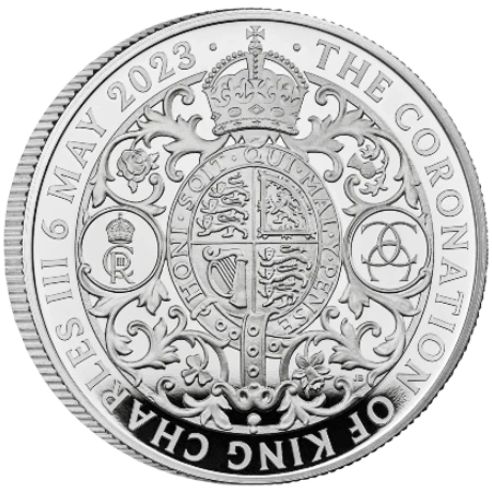 Reino Unido - 2 Libras 2023 - Coronación - Reverso