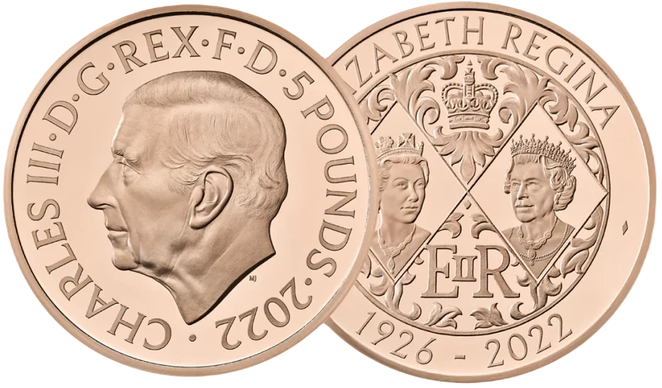 Reino Unido - 5 Libras 2022 - Homenaje a la Reina
