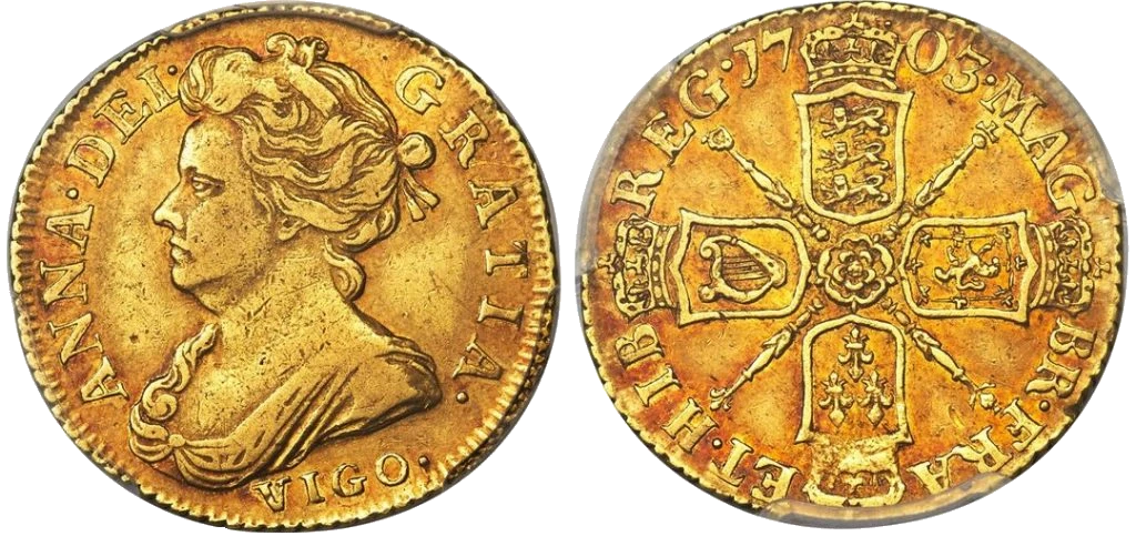 Reino Unido - Media Guinea 1703 - Vigo