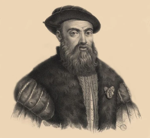 Retrato de Fernando de Magallanes, por Charles Legrand
