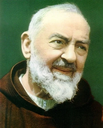Retrato del Padre Pío