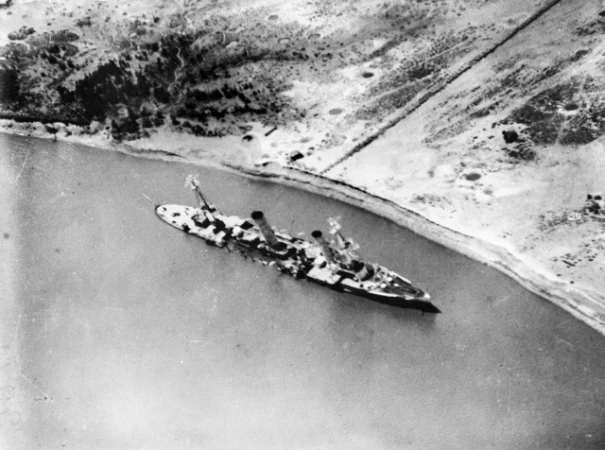 SMS Königsberg Abandonado