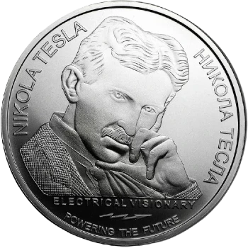 Serbia - 100 Dinares 2020 - Sombragrafías Tesla - Reverso