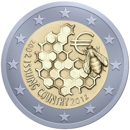 Serie de Monedas Conmemorativas de 2 Euros 10 Aniversario del Euro - Propuesta No Ganadora 1