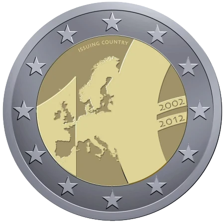 Serie de Monedas Conmemorativas de 2 Euros 10 Aniversario del Euro - Propuesta No Ganadora 3