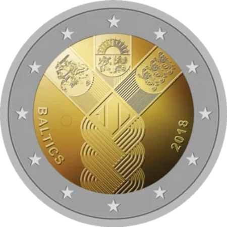 Serie de Monedas Conmemorativas de 2 Euros Centenario de las Repúblicas Bálticas - Propuesta Ganadora