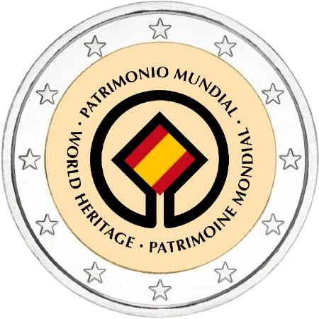 Serie de Monedas Conmemorativas de 2 Euros Patrimonio de la Humanidad de la UNESCO en España