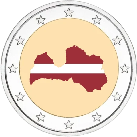 Serie de Monedas Conmemorativas de 2 Euros Regiones de Letonia