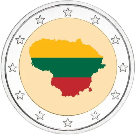 Serie de Monedas Conmemorativas de 2 Euros Regiones de Lituania