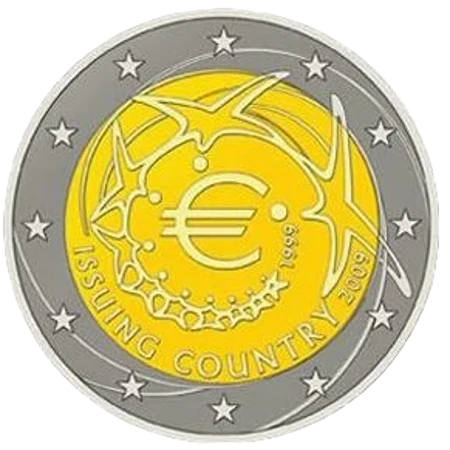 Serie de Monedas Conmemorativas de 2 Euros Unión Económica y Monetaria - Propuesta No Ganadora 1